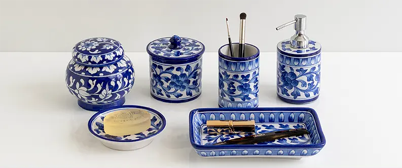 Blue Pottery Serie Blue Pottery Serie